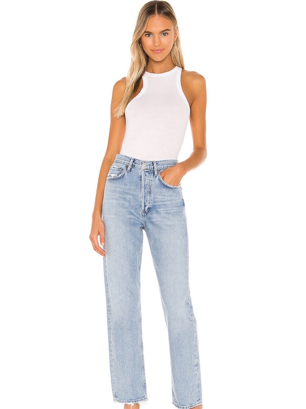 AGOLDE 90’s Mid Rise Loose Fit Jeans in Snapshot